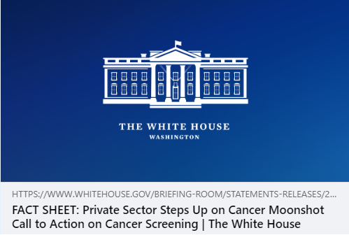 FoundCare Mentioned in White House Briefing